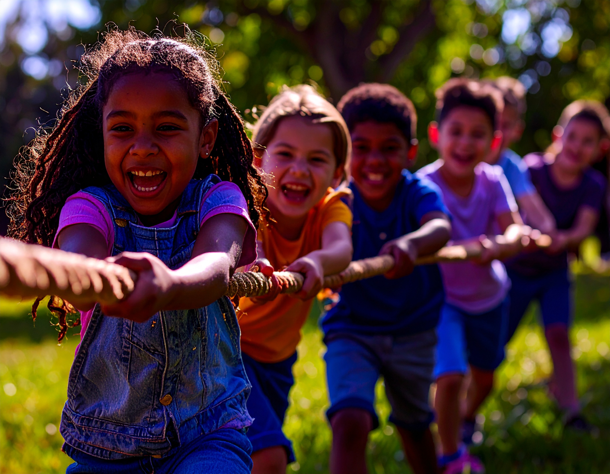 Firefly_children playing tug of war 119109